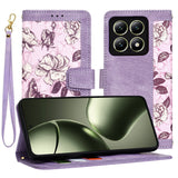 Husa de protectie Techsuit FlipCraft compatibil cu Xiaomi 14T, Mysterious Purple