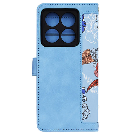 Husa de protectie Techsuit FlipCraft compatibil cu Xiaomi 14T Pro, Vibrant Blue