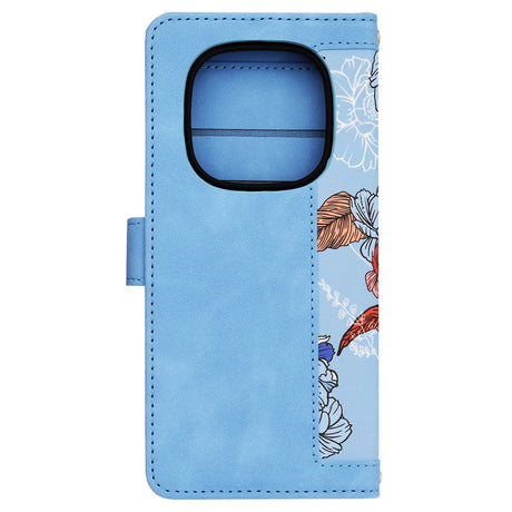 Husa de protectie Techsuit FlipCraft compatibil cu Xiaomi Redmi Note 14 Pro 5G / Poco X7, Vibrant Blue