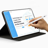 Stylus Techsuit Stylus Pen (S3), for Phones and Tablets, Universal, Active, Type-C, Fast Charging, 130mAh, Albastru