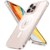 Husa de protectie Torras Diamond MagSafe Series compatibil cu iPhone 16 Pro, Transparent