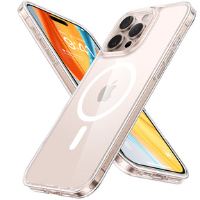 Husa de protectie Torras Diamond MagSafe Series compatibil cu iPhone 16 Pro, Transparent
