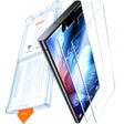 Folie de protectie Torras GlassGo Install Master (set de 2) compatibil cu Google Pixel 9a, Transparent