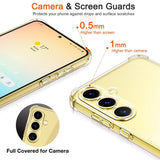 Husa de protectie Techsuit Shockproof Clear Silicone compatibil cu Samsung Galaxy S25 Plus, Transparent
