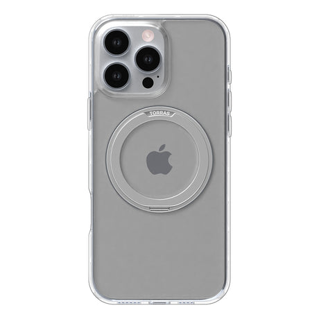Husa de protectie Torras Ostand Pro MagSafe Series compatibil cu iPhone 16 Pro, Transparent