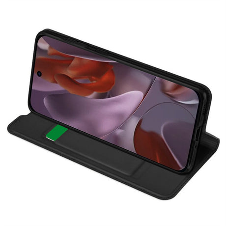 Husa de protectie Techsuit Magskin Book compatibil cu Google Pixel 9a, Negru