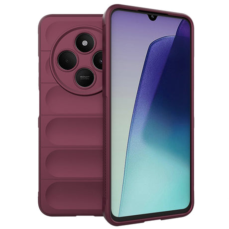 Husa de protectie Techsuit Magic Shield compatibil cu Xiaomi Redmi 14C / Poco C75, Bordo