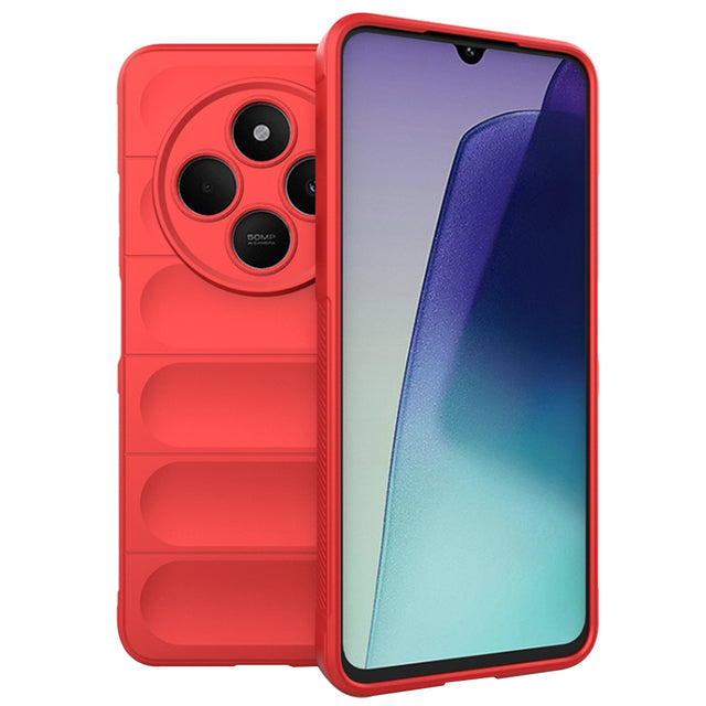 Husa de protectie Techsuit Magic Shield compatibil cu Xiaomi Redmi 14C / Poco C75, Rosu