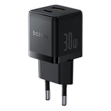 Incarcator Baseus Palm (P1011160A113-00), Fast Charging, 2in1, USB, Type-C, 30W, Cluster Black