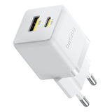 Incarcator Baseus Palm (P1011160A213-00), Fast Charging, 2in1, USB, Type-C, 30W, Moon White
