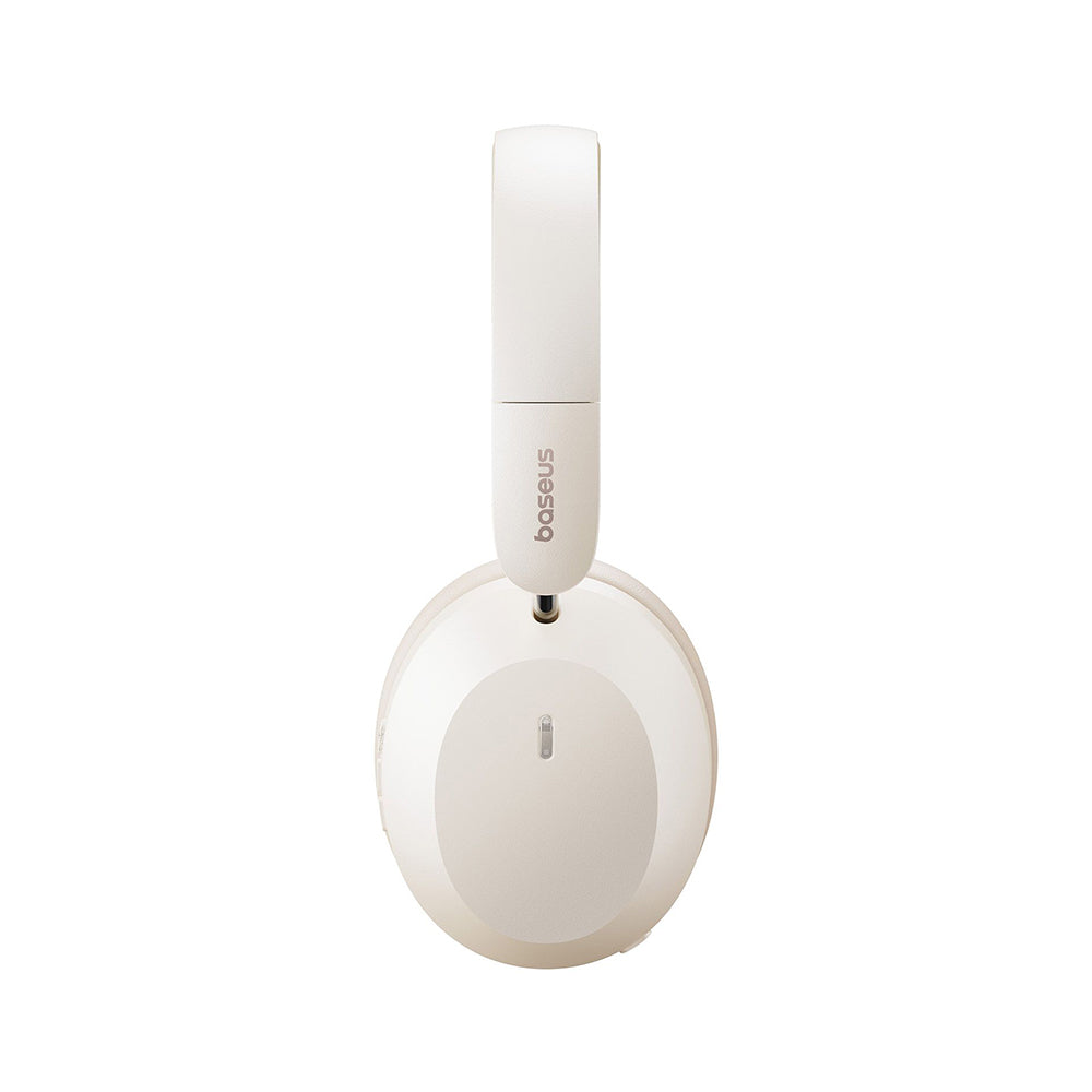Casti Baseus Wireless Bass 35 Max (A00070800221-00), On-ear, Bluetooth 5.3, Sound Isolation, Foldable, Stellar White