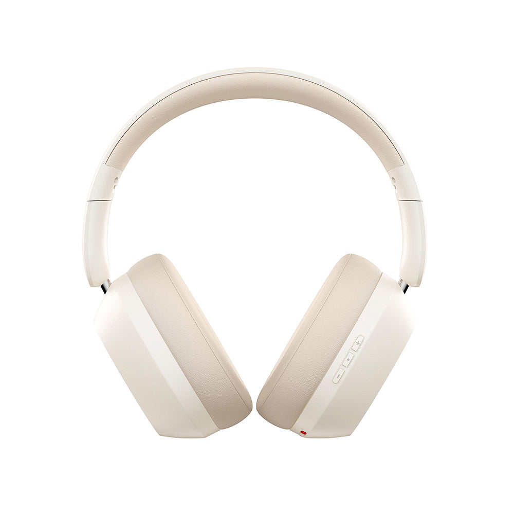 Casti Baseus Wireless Bass 35 Max (A00070800221-00), On-ear, Bluetooth 5.3, Sound Isolation, Foldable, Stellar White