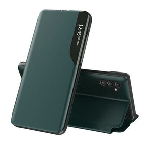 Husa de protectie Techsuit eFold Series compatibil cu Samsung Galaxy A14 4G / A14 5G, Verde Inchis