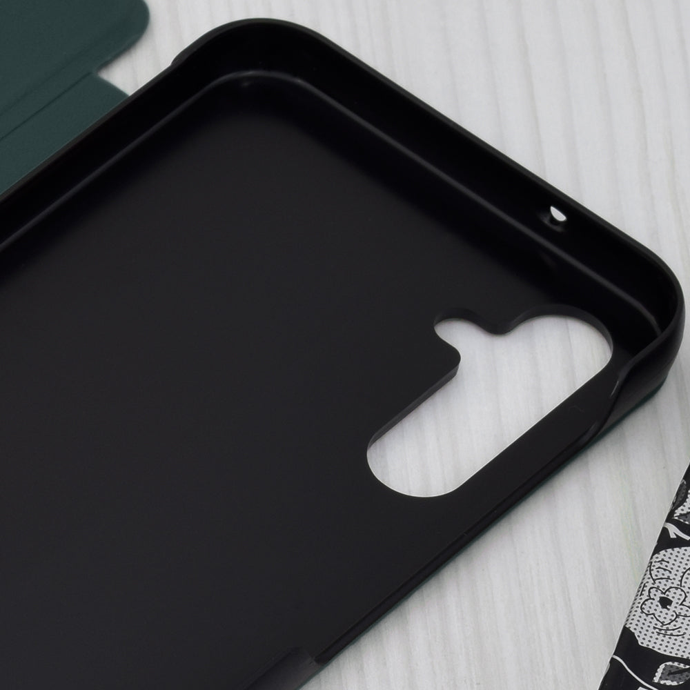 Husa de protectie Techsuit eFold Series compatibil cu Samsung Galaxy A14 4G / A14 5G, Verde Inchis