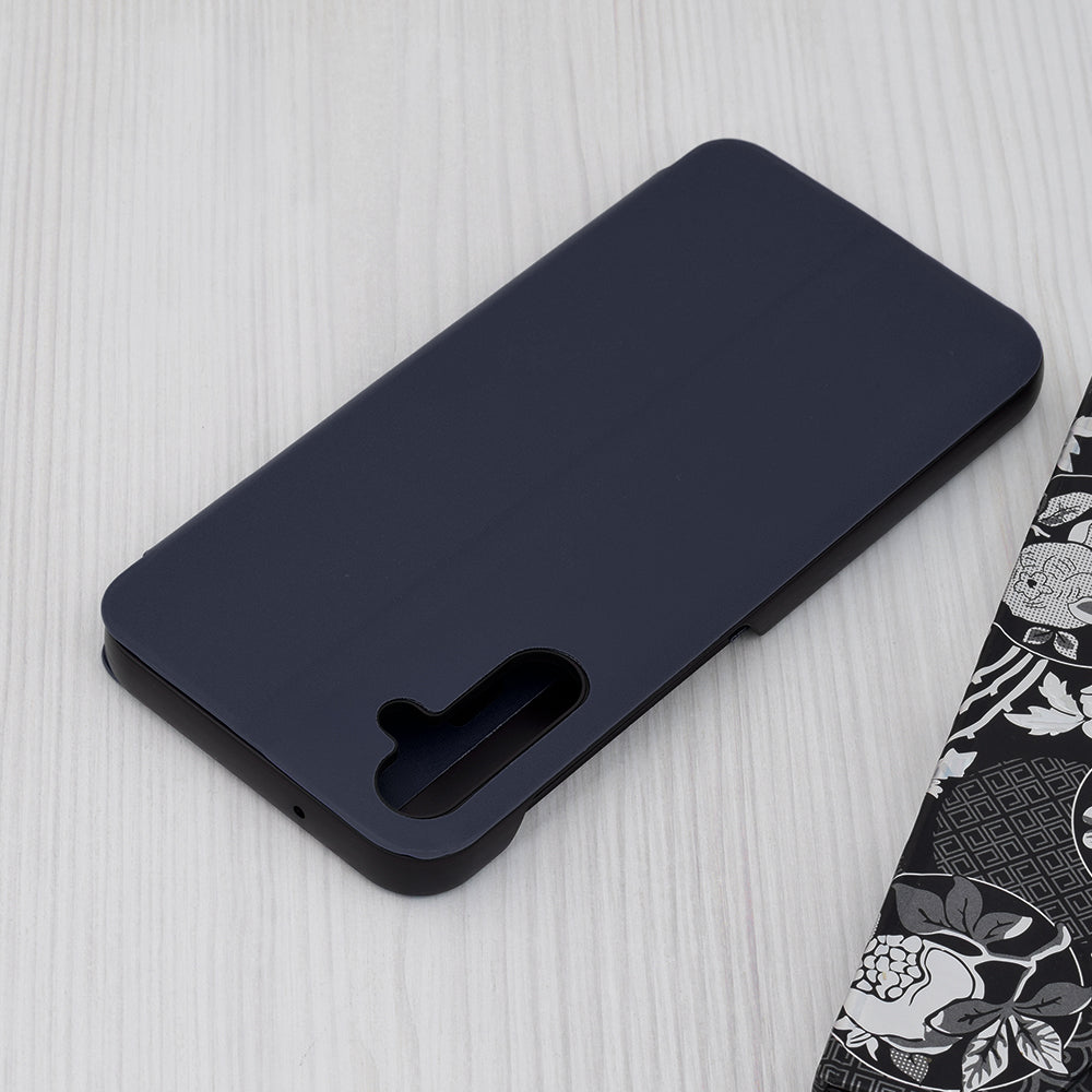 Husa de protectie Techsuit eFold Series compatibil cu Samsung Galaxy A14 4G / A14 5G, Albastru Inchis