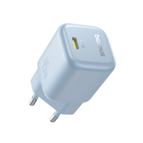 Incarcator Baseus PicoGo (P10176800313-00), GaN, Fast Charging, 45W, USB-C, Galaxy Blue