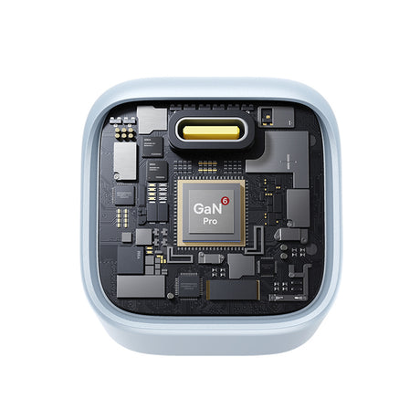 Incarcator Baseus PicoGo (P10176800313-00), GaN, Fast Charging, 45W, USB-C, Galaxy Blue