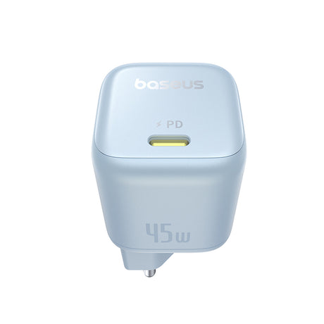 Incarcator Baseus PicoGo (P10176800313-00), GaN, Fast Charging, 45W, USB-C, Galaxy Blue