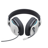 Casti Baseus Gaming GoPlay 1 Max (A00181003213-00), with Microphone, In-Line Cable Controls, LED Light, Moon White