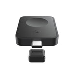 Incarcator Baseus Magnetic Wireless MagPro (P10264106123-00), for Apple Watch, USB-C, 2.5W, Negru Cosmic