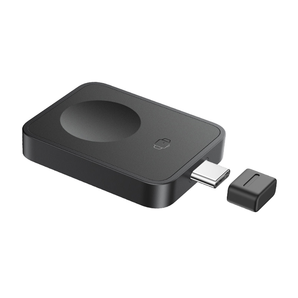 Incarcator Baseus Magnetic Wireless MagPro (P10264106123-00), for Apple Watch, USB-C, 2.5W, Negru Cosmic