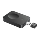 Incarcator Baseus Magnetic Wireless MagPro (P10264106123-00), for Apple Watch, USB-C, 2.5W, Negru Cosmic