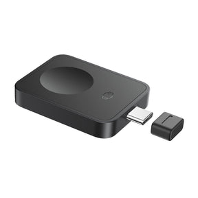 Incarcator Baseus Magnetic Wireless MagPro (P10264106123-00), for Apple Watch, USB-C, 2.5W, Negru Cosmic