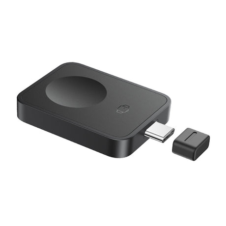 Incarcator Baseus Magnetic Wireless MagPro (P10264106123-00), for Apple Watch, USB-C, 2.5W, Negru Cosmic