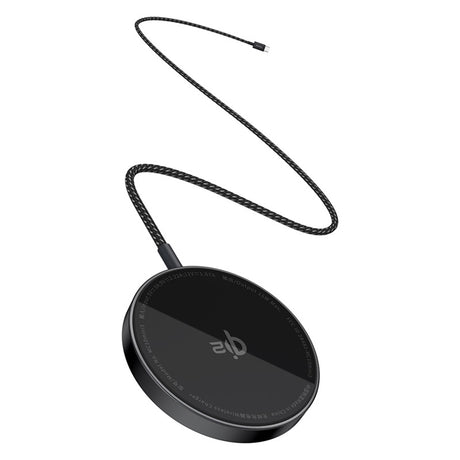 Incarcator Baseus Magnetic Wireless Simple Mini4 Air (P10278200111-00), Fast Charging, Cable Type-C, Qi2, 15W, Cluster Black