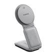 Suport Baseus with Wireless Charging PrimeTrip C02 (C40169003831-00), Magnetic Grip for Dashboard, 15W, Frosted Grey