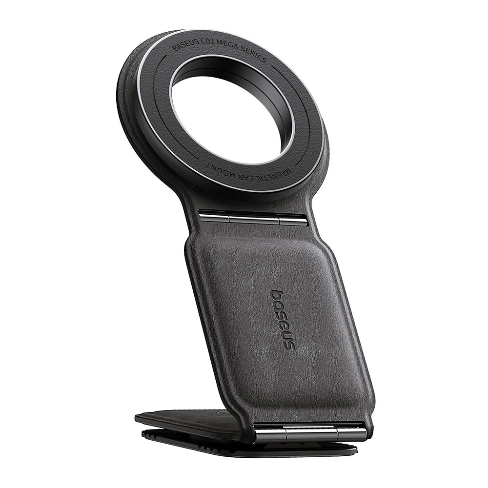 Suport Baseus PrimeTrip Series C02 (C40169002113-00), PU Leather, 360°, 25N, Versatile Mounting Option, Cluster Black