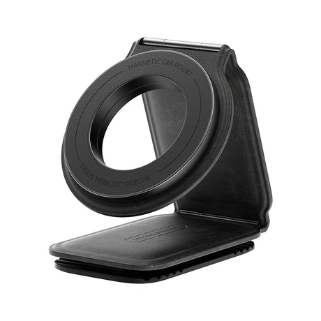 Suport Baseus PrimeTrip Series C02 (C40169002113-00), PU Leather, 360°, 25N, Versatile Mounting Option, Cluster Black