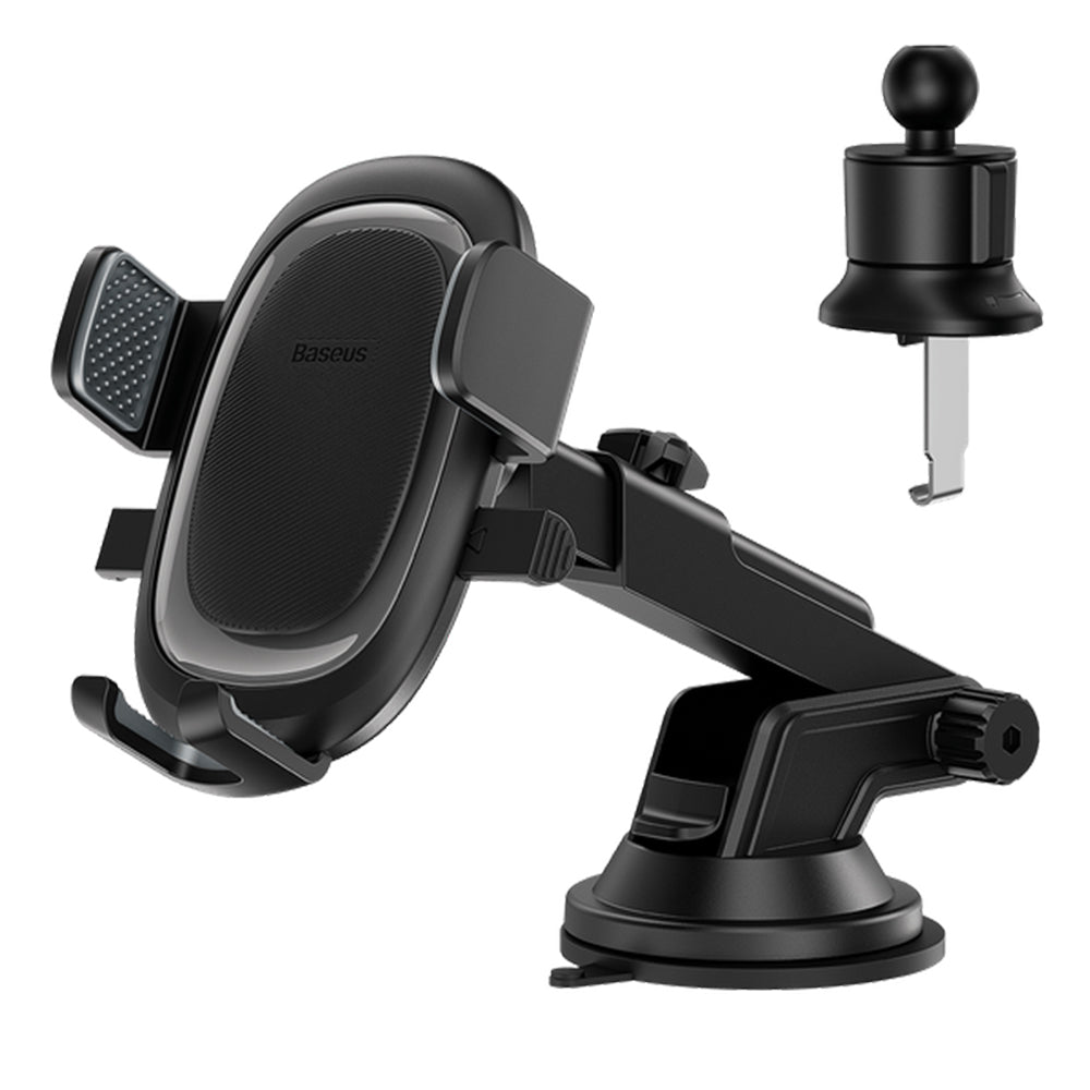 Suport Baseus UltraControl Pro Series (C40351600113-00), Auto Clamping, for Dashboard/Air Vent, Cluster Black