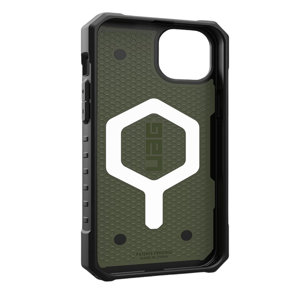 Husa de protectie UAG Pathfinder MagSafe compatibil cu iPhone 15 Plus, Oliv Drab