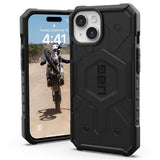 Husa de protectie UAG Pathfinder MagSafe compatibil cu iPhone 15 Plus, Negru