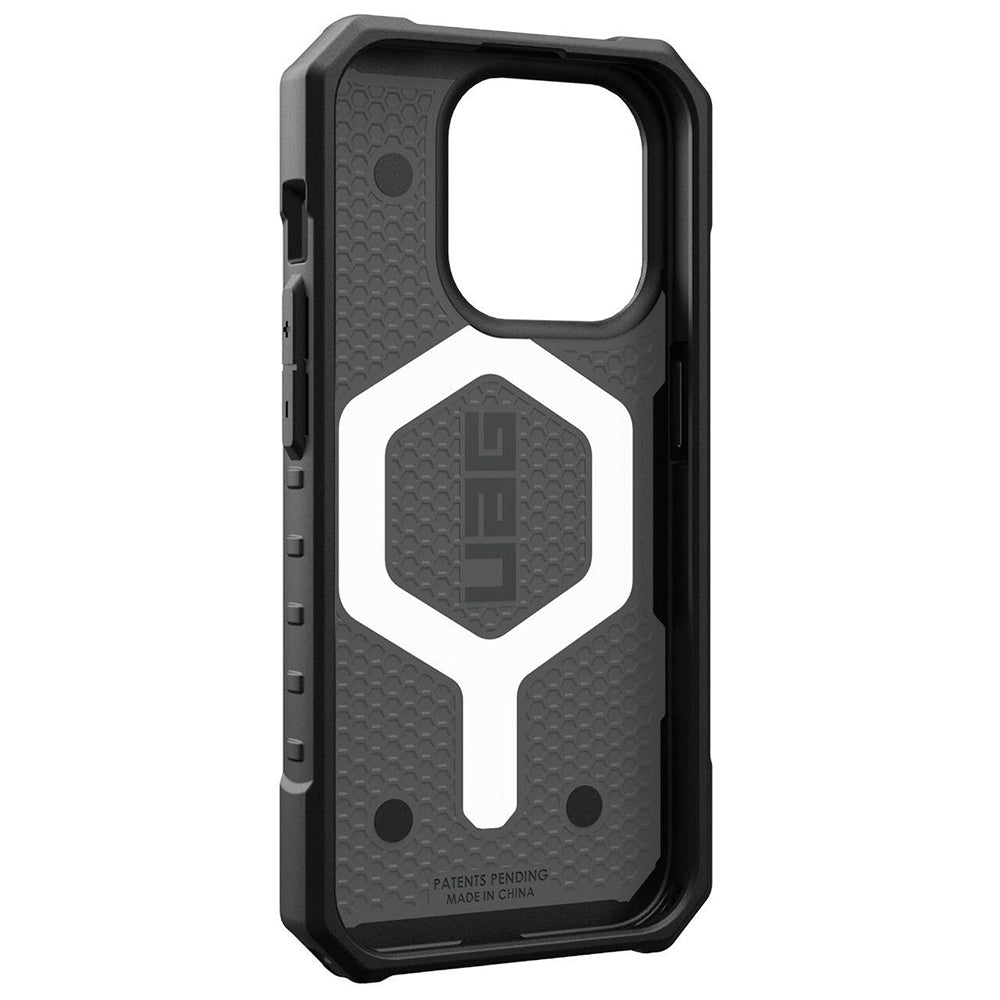 Husa de protectie UAG Pathfinder SE MagSafe compatibil cu iPhone 15 Pro, Geo Camo