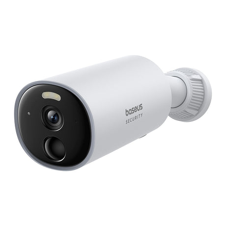 Baseus Outdoor Camera Security B1 (S0SV002130), 2K, 8GB, Two-way Talk, Night Vision, IP67, 7.800mAh, Alb