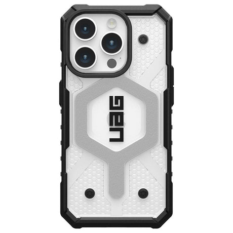 Husa de protectie UAG Pathfinder Magsafe compatibil cu iPhone 15 Pro, Ice