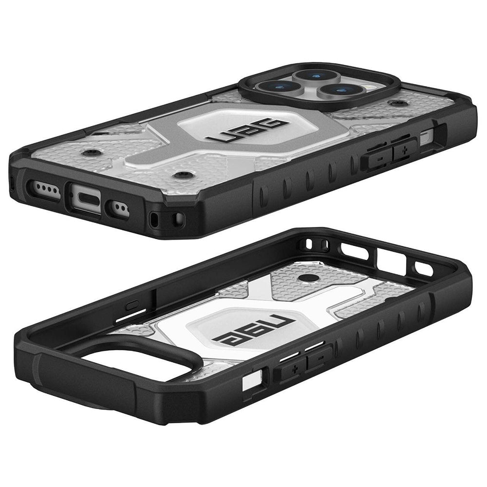 Husa de protectie UAG Pathfinder Magsafe compatibil cu iPhone 15 Pro, Ice