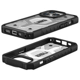 Husa de protectie UAG Pathfinder Magsafe compatibil cu iPhone 15 Pro, Ice