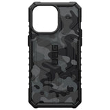 Husa de protectie UAG Pathfinder SE MagSafe compatibil cu iPhone 15 Pro, Bleumarin Camo