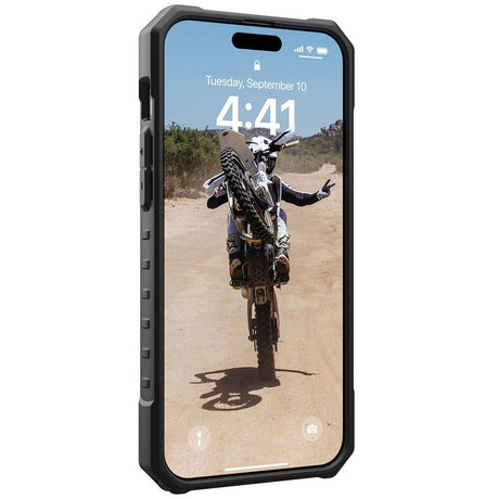 Husa de protectie UAG Pathfinder SE MagSafe compatibil cu iPhone 15 Pro, Bleumarin Camo