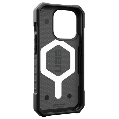 Husa de protectie UAG Pathfinder MagSafe compatibil cu iPhone 15 Pro, Argintiu
