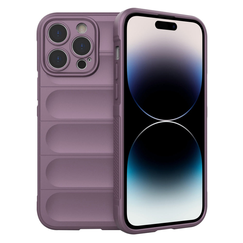 Husa de protectie Techsuit Magic Shield compatibil cu iPhone 14 Pro, Mov