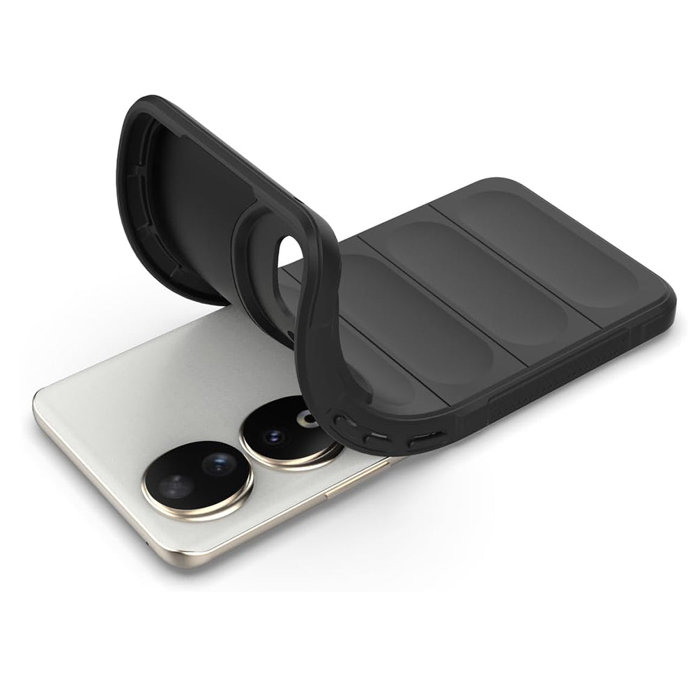 Husa de protectie Techsuit Magic Shield compatibil cu Honor 90, Negru
