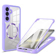 Folie de protectie Techsuit ColorVerse 360 MagSafe Series + compatibil cu Samsung Galaxy S25 Plus, Mov