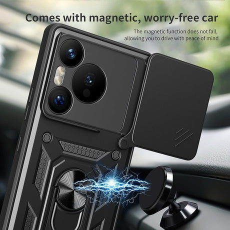 Husa de protectie Techsuit CamShield Series compatibil cu Xiaomi Redmi Note 14 5G, Negru