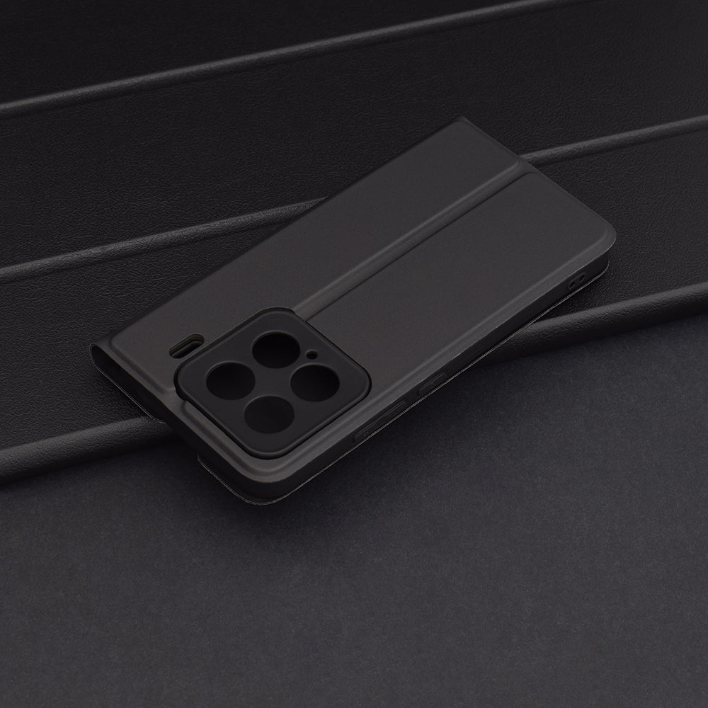 Husa de protectie Techsuit Magskin Book compatibil cu Xiaomi 15, Negru