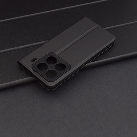 Husa de protectie Techsuit Magskin Book compatibil cu Xiaomi 15 Pro, Negru