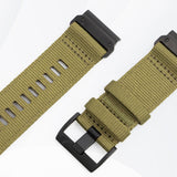 Curea smartwatch Techsuit Watchband QuickFit 22mm (W070) compatibil cu Garmin Fenix 5/5 Plus 6/6 Pro/7/Forerunner 945/970/Approach S60, Obsidian Black